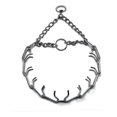 Collar De Picos Para Entrenamiento De Perro 55cmx3mm Aleman Color Acero Cromado Tamaño Del Collar M | Envío gratis