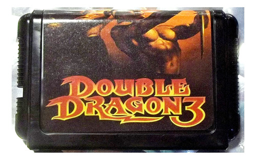 Cartucho Double Dragon 3 The Rosetta Stone Para Sega Genesis