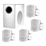 Pack Sistema De Audio Jbl C50pack 1 Sub + 4 Satélites Cuo Color Blanco