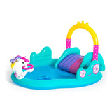 Alberca Inflable Inf. 3-6años Unicornio C/resb Bestway 53097