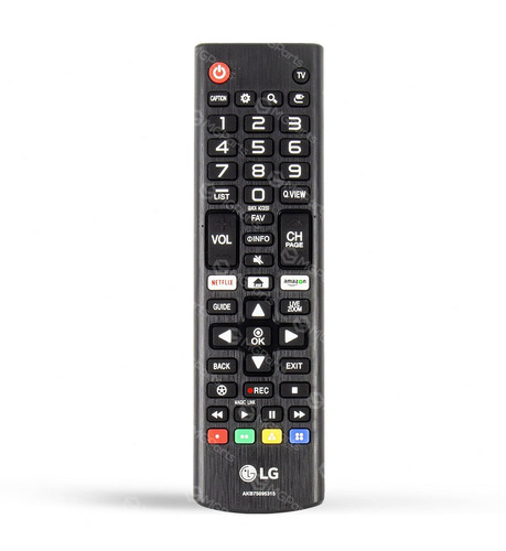 Controle P/ Tvs Smart 4k LG Netflix Amazon Uj6300 Uk6510 Lk