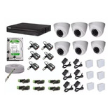 Kit Cámaras De Seguridad Para Cctv + Dvr+ Accesorios