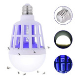 Foco Matamosquitos Led 15w Luz Blanca Ultravioleta Insectos 