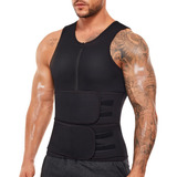 Wonderience Traje De Sauna Para Hombre, Entrenador De Cintur