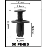 Pines Clips Plasticos Para Vehiculos Carros 50 Pcs Dispon.