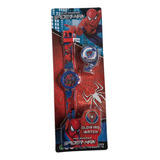 Reloj Spiderman Hombre Araña Con Luz Digital Infantil Niño 