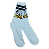 Medias 3/4 Largas Dog Perro Old School Rayas Dalmatas Unisex