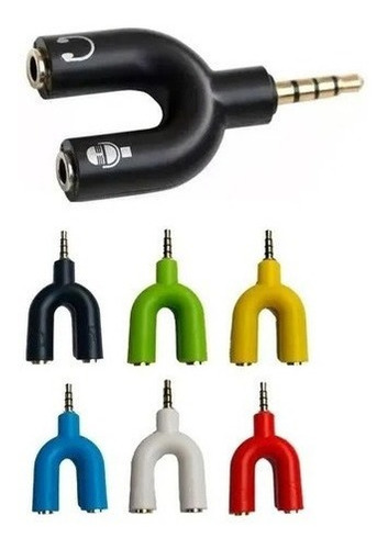 Le-07 Adaptadorp3 (p2 Combo) Para Fone E Microfone Headset