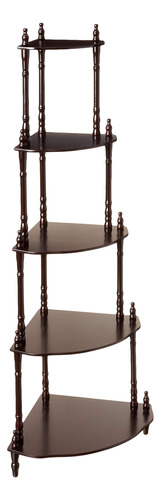 Frenchi Home Furnishing - Soporte Esquinero De 5 Niveles, C.