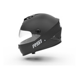 Casco Moto Integral Hawk Rs1 Negro Mate En Teo Motos