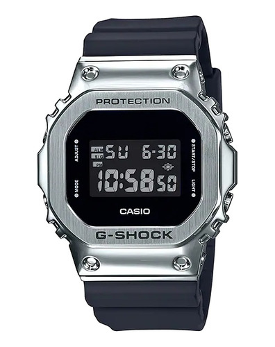 Reloj Casio Hombre Gm-5600-1d G-shock Acero Sumergible