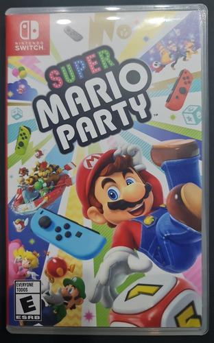 Jogo Nintendo Switch Super Mario Party Midia Fisica