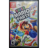 Jogo Nintendo Switch Super Mario Party Midia Fisica