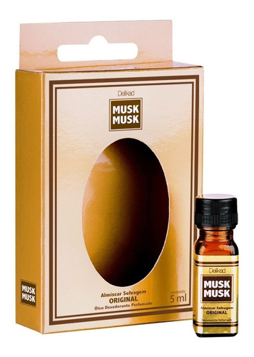 Musk Musk Original Almíscar Selvagem 5ml