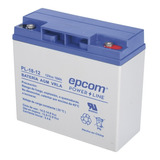 Batería Recargable Multiusos Epcom Agm / Vrla 12 V 18 Ah