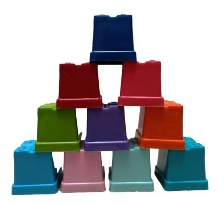 Matera Plástica P5 De Color X 100 Unidades