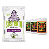 Sustrato Cultivate Indoor 80lts Base Advanced Nutrient 1lt