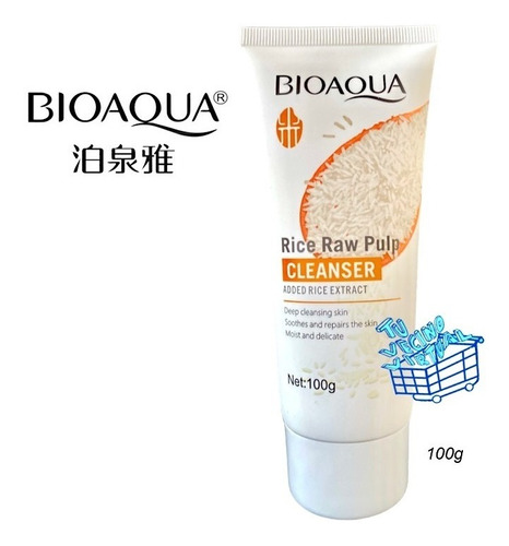 Jabon Facial Arroz Bioaqua - mL a $119