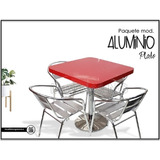 Juego De Comedor Para Restaurante Y Comercio Mod. Sal/pl