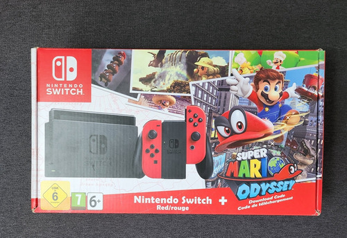 Nintendo Switch Edicion Mario Oddysey