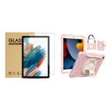 Mica De Cristal Templado+funda Para iPad 10.2(7th/8th/9th)