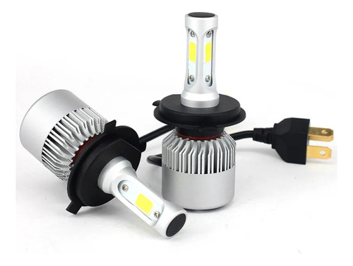 Foco Hiper Led H4 S6 Auto Moto 12v 16000lm 3 Caras