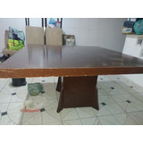 Vendo Mesa Redonda Grande Com 6 Cadeiras Semi Nova 