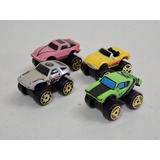 Galoob Lote De 4 Micromachines Turbo Wheels Micro Machines 