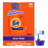 Tide Jabón Líquido De Detergente Para Ropa Eco-box, Ultra.