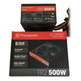 Fuente Thermaltake Tr2 500w Tr2-500nl2nc Pci-e 2 Sata 6