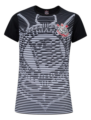 Camiseta Corinthians Feminina Oficial Spr Battaglia