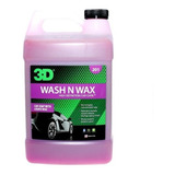 3d Wash N Wax Shampoo Ph Neutro Con Cera 1 Galon 4 Litros