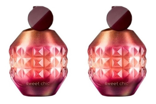 Sweet Black Chic Perfume Femenino De Cyzone 2 Unidades