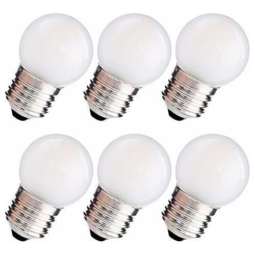 Focos Led - Bombilla Led G40 Mini Globo E26 Base Estánda