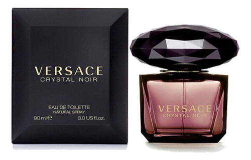 Crystal Noir Versace Eau De Toilette Para Mujer 90ml Perfume