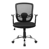 Silla Escritorio Ergonomica Postural Lumbar Negra Mesh Red