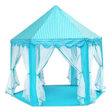 Barraca Infantil Cabana Tenda Castelo Azul Menino