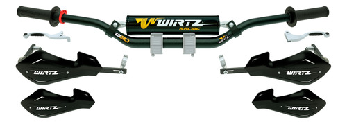 Manubrio Wirtz W3d Fatbar 28mm Cubre Puños Lock On Manijas
