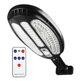 Foco Exterior Calle Led Solar Luz Fija Sensor Control