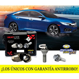 Tuercas De Seguridad Galaxylock Civic Ex Excelente Con Envió