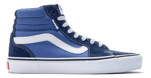 Zapatillas Vans Lifestyle Hombre M Filmore Hi Azul Blw