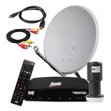 Kit Antena Receptor Digital Full Hd Sat Hd Regional Bs9900s