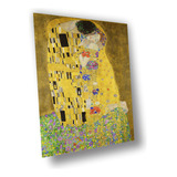 Lienzo Canvas Arte Moderno Gustav Klimt El Beso 1907 78x50