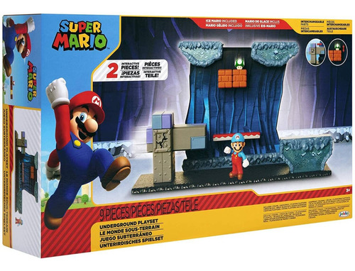 Mario Bros Diorama Juego Subterraneo Jakks Pacific