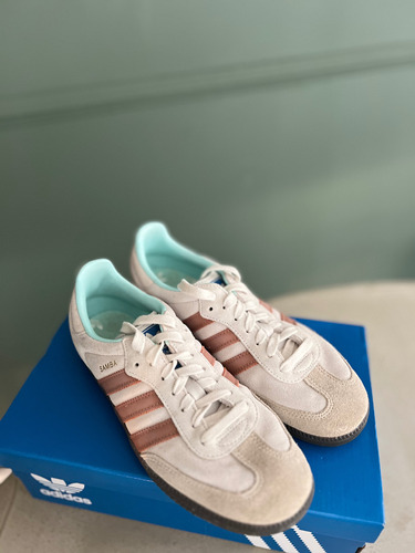 Tênis adidas Samba - Bege E Marrom