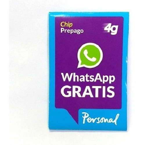 Chip Sim 4g Personal 3 En 1 Prepago Micro, Nano Pack X30 Uni