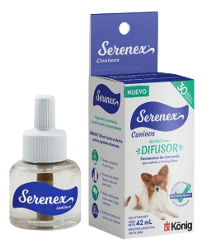 Serenex Difusor Caninos Repuesto 42ml- Feromonoterapia Perro