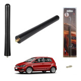 Mini Haste Antena Teto Em Metal 16cm  Vw Fox   2012 13 14 15