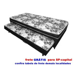 Cama Box Solteiro + Cama Auxiliar Frete Gratis Sp-capital