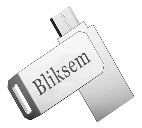 Minipendrive Dual Bliksem- Otg 64gb / Usb-microusb Metálico 